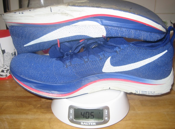 Modified Vaporfly 4% on the scales